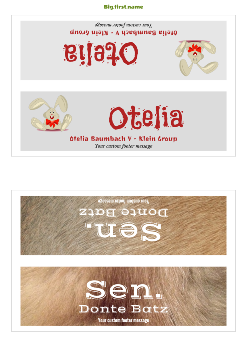 nametag name badge template for Tent Cards Sigel DP049 Compatible Template
