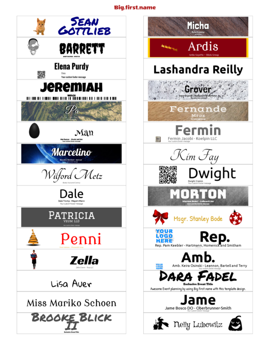 nametag name badge template for Very 5266, 5066, 5166, 5366, 5666, 5766, 5866, 5966, 6466, 8066, 8366, 8478 Compatible Template
